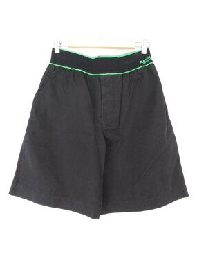 Bottega Veneta Waist Logo Easy Shorts XS Black Pants